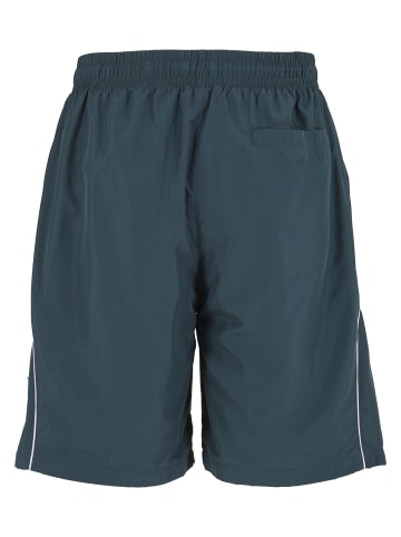 Urban Classics Urban Classics Piped Panel Trackshorts in bottlegreen