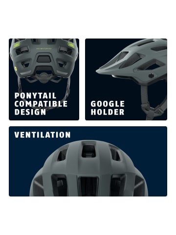 ABUS Fahrradhelm Moventor 2.0 MIPS in concrete grey