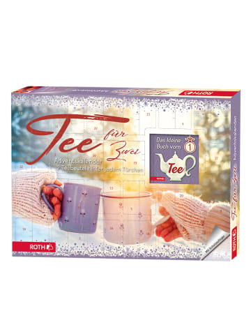 ROTH BIO-Tee Adventskalender für zwei, nicht nur für Paare, mit Buch in Bunt