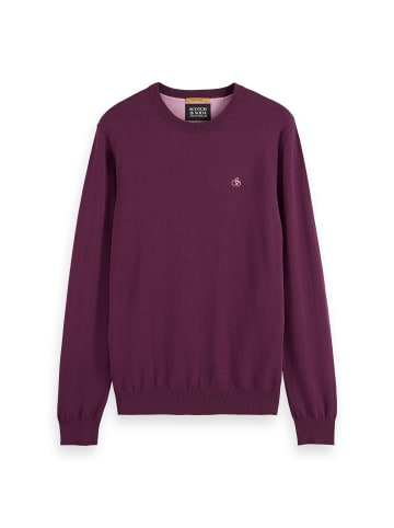 Scotch & Soda Strickpullover in Beere