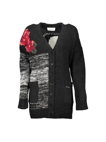 Blugirl Folies Schwarz Acryl Damen Strickjacke