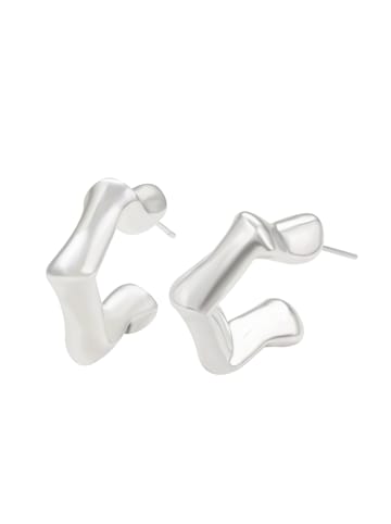 NAEMI Women Earrings in Silver