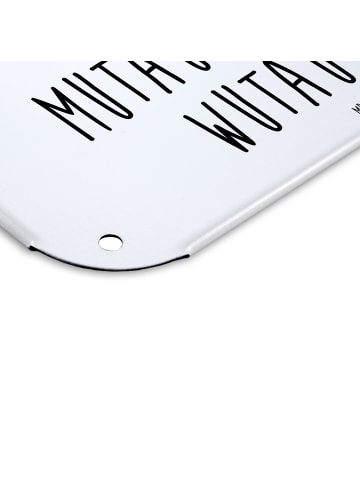 Mr. & Mrs. Panda tafel Schildkröte Luftballon mit Spruch in Weiß