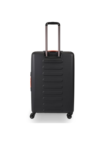 Hedgren Comby Grip L Exp 4 Rollen Trolley L 74 cm mit Dehnfalte in black