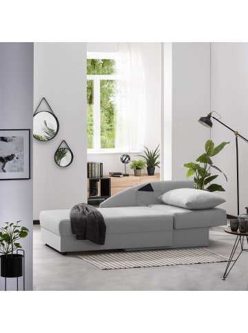 58 aufm Kessel RECAMIERE Armlehne links Kalila Bezug Flachgewebe Kunststoff / hellgrau