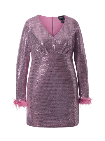 Ulla Popken Midikleid in zartrosa