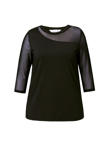 MIAMODA Shirt in schwarz
