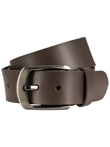 Lindenmann Gürtel für Damen in dunkel-braun