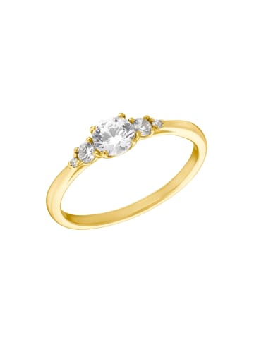 Amor Ring Silber 925, 18ct gelbvergoldet in Gold