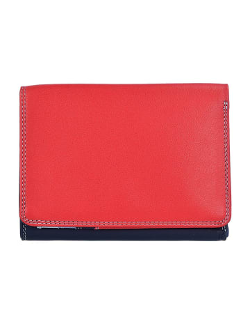 MYWALIT Medium Tri-fold Wallet Geldbörse Leder 12 cm in royal