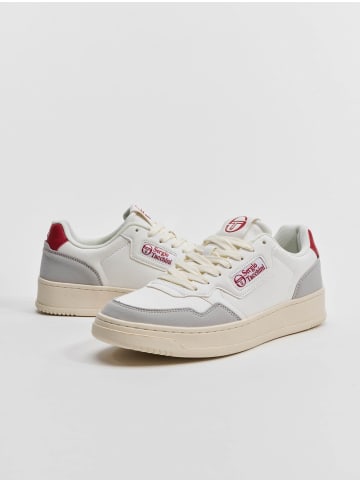 Sergio Tacchini Beanie in white/dark red