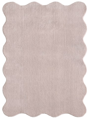 the carpet Teppich Relax Shape in Blush