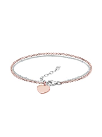 Elli Armband 925 Sterling Silber Herz in Silber