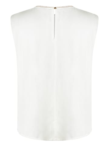 More & More Satinbluse in off white