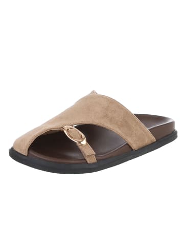 Ital-Design Sandale & Sandalette in Hellbraun