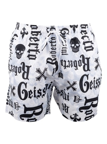 Roberto Geissini Statement Badehose Weiss-2XL