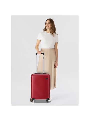 benzi 5330 4 Rollen Kabinentrolley S 55 cm in granatrot