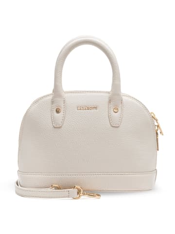 Lazarotti Bologna Leather Handtasche Leder 24 cm in offwhite