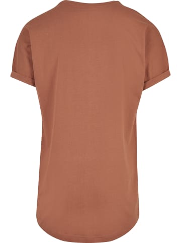 Urban Classics Long Tees in terracotta