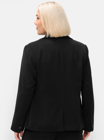 sheego Blazer in schwarz