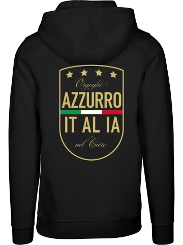 Mister Tee Mister Tee Azurro Italia Hoody in black
