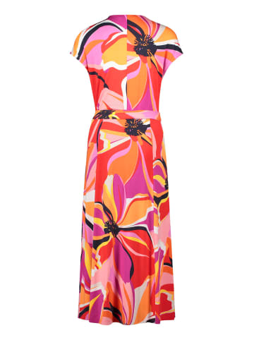Betty Barclay Jerseykleid mit Blumenprint in Red/Pink