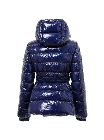 Herno Blau Polyamid Mantel