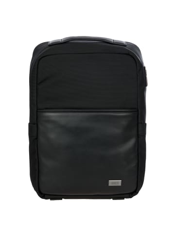 BRIC`s Monza Rucksack 37 cm Laptopfach in black/black