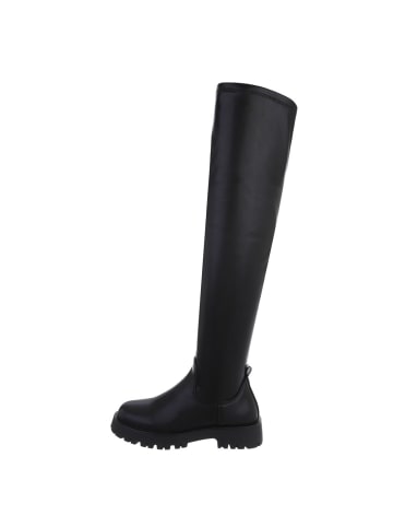 Ital-Design Stiefel in Schwarz