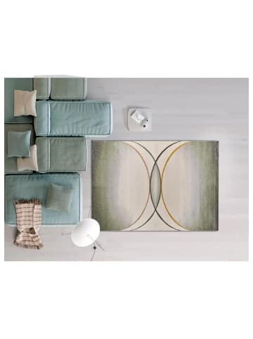 Atticgo Kurzflor-Teppich LIBET in grau