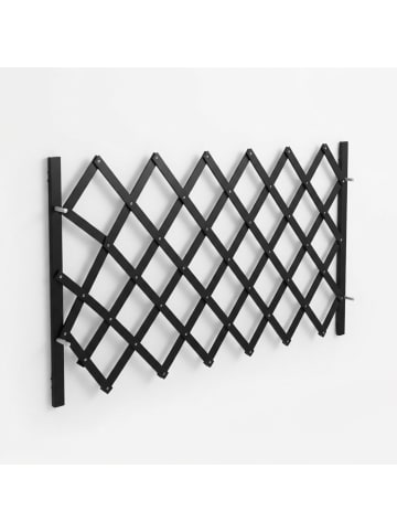 relaxdays Hundeabsperrgitter in Schwarz - (B)140 x (H)87 cm