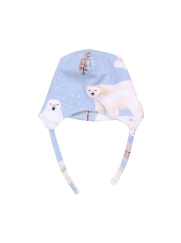 Walkiddy Mütze Walkiddy Organic Cotton Bear-Patch Baby Hat, GOTS Certified