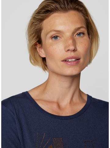 Rabe Rundhals T-Shirt für Damen in blau