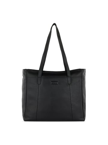 Bugatti Elsa Shopper Tasche Leder 42 cm schwarz