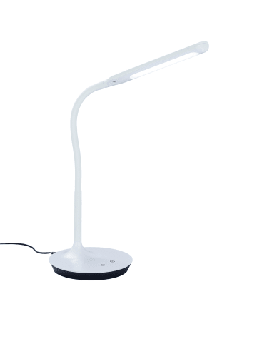 Trio Leuchten Tischleuchte POLO in weiß matt