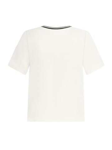 Betty Barclay Basic Shirt mit Aufdruck in Patch Cream/Brown