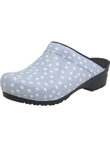 Sanita Comfortwear Clog "Original-Fenja Open" in Blau