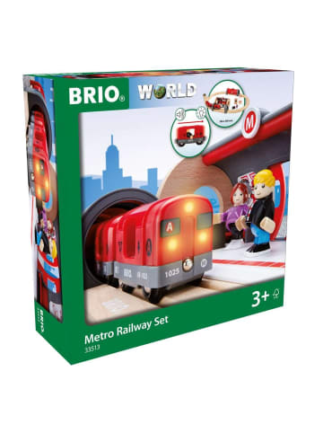 Brio Brio Aktionsspiel Metro Bahn Set in bunt