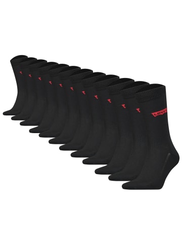Levi´s Socken 12er Pack in Schwarz