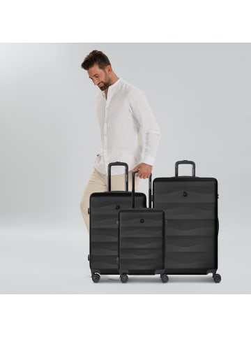 Smartbox Edition 03 4 Rollen Kofferset 3-teilig in black