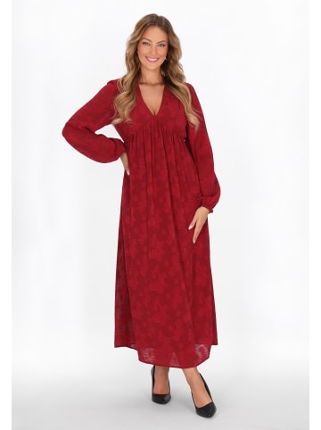 faina Women Dress in burgundy