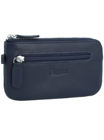 Esquire Viktoria Schlüsseletui Leder 12 cm in navy