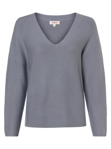 S. Oliver Pullover in hellblau