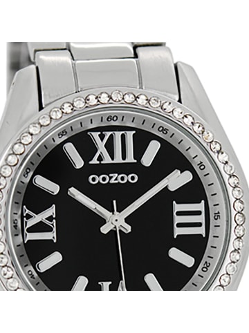 Oozoo Analog-Armbanduhr Oozoo Vintage Series schwarz groß (ca. 40mm)