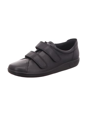 Ecco Slipper Soft 2.0 in black with black sole