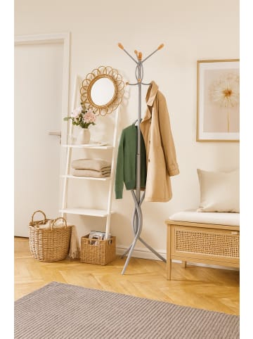 möbel-direkt Garderobenständer Hans in alufarben
