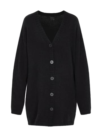 DreiMaster Klassik Damen Cardigan in Schwarz
