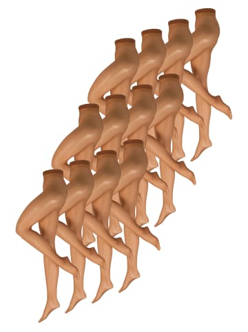 Nur Die  Feinstrumpfhose Transparent 15 DEN in bronze