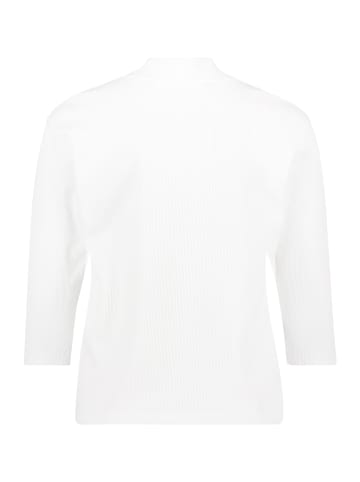 BETTY & CO Casual-Shirt mit V-Ausschnitt in Rohweiß