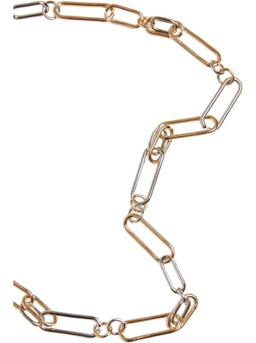Urban Classics Urban Classics Unisex Color Mix Necklace in gold/silver